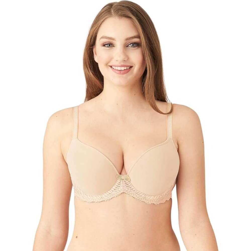 Wacoal La Femme Contour Underwire T-Shirt Bra in Natural N*de - Sz 34G - NWT